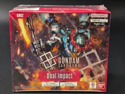 Gundam Card Game booster box Dual Impact GD02 factory sealed new English - Image 1