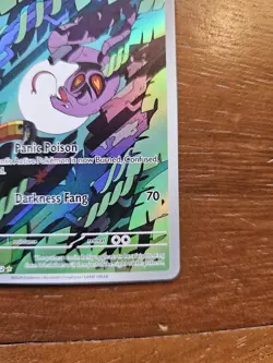 Pokemon TCG Arbok Card Temporal Forces Holo Illustration Rare Full Art 176/162 - Image 5