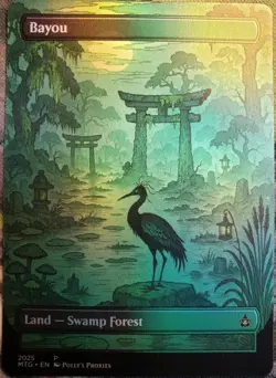 Dual Lands Set 10-Pack FOIL Proxy Cards Custom Japanese Style Art - Image 3