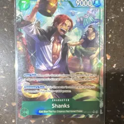 Bandai Shanks OP14-027 Foil Character Card 9000 Power One Piece - Image 1