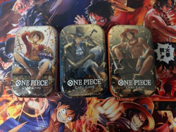 One Piece Card Game - Tin Pack Set Vol.2 (TS-02, OP13) - 3 Tins - Sealed - Image 1