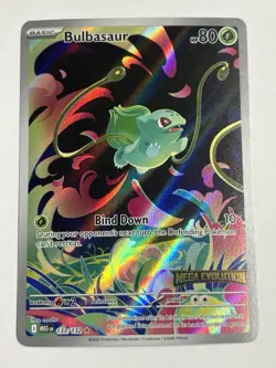 Bulbasaur - (Mega Evolution Stamped) 133/132 Miscellaneous Cards & Products Holo - Image 1