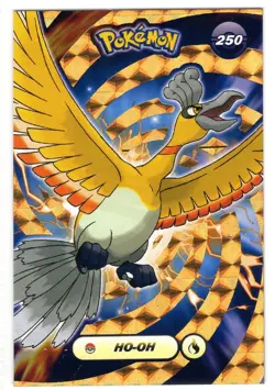 POKEMON - SHINY CARD DATABASE *GOLD HOLO FOIL * HO-OH #250 - Image 1