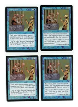 4x Propaganda x4 - Tempest - Mtg Magic Playset - (4)LP Condition (b) - Image 1