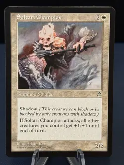 MTG - Magic The Gathering - Soltari Champion X 3 - Stronghold - NP/NM! - Image 3