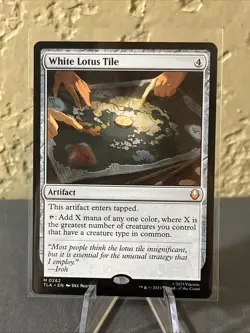 White Lotus Tile Avatar: The Last Airbender Regular - Image 1