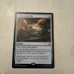 White Lotus Tile Avatar: The Last Airbender Regular - Image 1