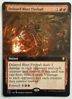 Delayed Blast Fireball (Extended Art) Commander Legends Battle for Baldur's Gate - Image 1