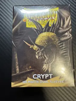 Dragon Shield Matte Dual Crypt Sleeves 100ct Standard Size - Image 1