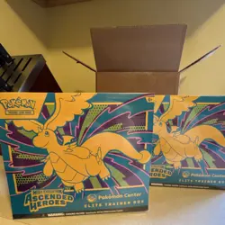 Pokemon Center Exclusive Mega Evolution Ascended Heroes ETB Dragonite - Image 1