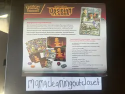 Pokemon Center Obsidian Flames ETB Elite Trainer Box SEALED (minor flaws) - Image 3