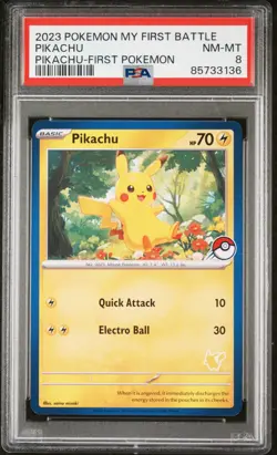 Pikachu First Pokemon - My First Battle Deck - Image 1