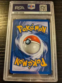 PSA 8 NM - MINT - HERACROSS 6/111 - 2000 Pokemon Neo Genesis Holo Rare #6 - Image 2