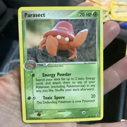 Pokemon TCG PARASECT 43/112 Fire Red/leaf Green Non-holo Uncommon NM - Image 1