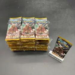 Lot of (205) Pokemon Korean sv2D Clay Burst Booster Packs Sealed - Image 1