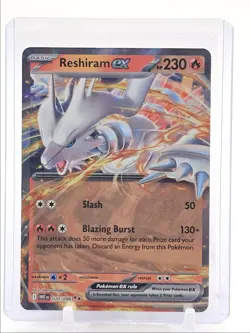 RESHIRAM EX 2025 POKEMON WHITE FLARE DOUBLE RARE 020/086 Q4490 - Image 1