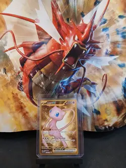 Mew EX 205/165 Scarlet & Violet 151 Gold Hyper Rare Pokemon Card - Image 1