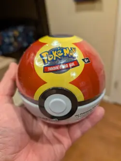 Pokemon TCG Poke Ball Tin w/3 Booster Packs & Stickers 🔥 New, Sealed - Image 2