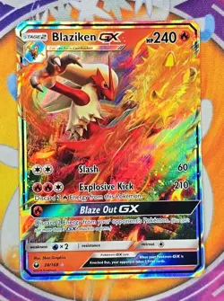 🔥2018 Pokemon Sun & Moon Celestial Storm Blaziken Holo #28/168 Fresh NM-MT🔥📈 - Image 1