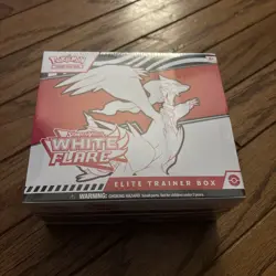 Pokemon TCG Scarlet & Violet White Flare ETB Elite Trainer Box Factory Sealed - Image 1