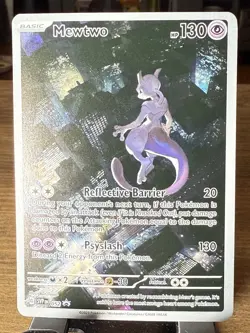 Pokemon Mewtwo SV Black Star Promos 052 (Batman Mewtwo) English - Near Mint - Image 1