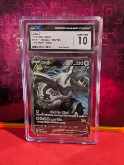 CGC 10 GEM MINT - Lugia V Alt Art Silver Tempest - Pokemon TCG 2022 - Image 1