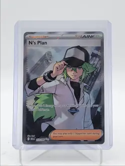 N'S PLAN 2025 POKEMON BLACK BOLT ULTRA RARE FULL ART 163/086 Q5542 - Image 1
