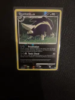 Skuntank 15/130 Pokemon Diamond and Pearl Reverse Holo Excellent Condition - Image 2
