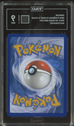 2024 Pokemon Scarlet & Violet Trick or Trade#057/091 Gengar Holographic TAG 9 #1 - Image 2