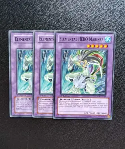 Yu-Gi-Oh - Elemental Hero Mariner 3X - Full Playset - Image 1