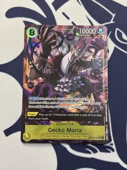 ONE PIECE AZURE SEA'S SEVEN ALT ART GECKO MORIA ALTERNATE ART OP14-104 ENGLISH - Image 1