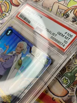POP 34 LOW! FINALIST Tsuru One Piece 2023 Textured CS Event Pack Promo PSA 10 - Image 5