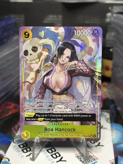 Boa Hancock Alt Art OP14-112 SR The Azure Sea’s Seven English One Piece TCG NM - Image 1