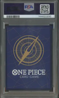 2022 One Piece OP01 EN #120 Shanks PSA 9 MINT - Image 2