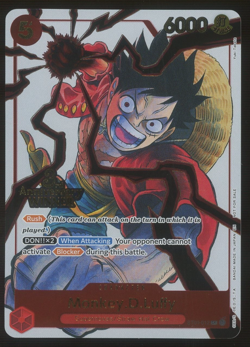 One Piece Monkey D Luffy 3 Brothers 3rd Anniversary Winner ST01-012 - Image 1