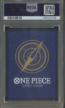 2024 One Piece OP08 EN Treasure Rare #109 Monkey D.Luffy PSA 10 GEM MINT - Image 2