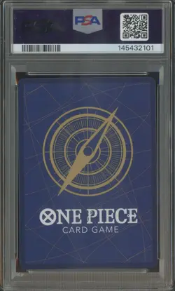 2022 One Piece OP01 EN Alternate Art #120 Shanks PSA 10 GEM MINT - Image 2