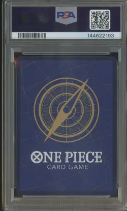 2023 One Piece OP05 EN 1st Anniversary #012 Monkey D. Luffy PSA 9 MINT - Image 2