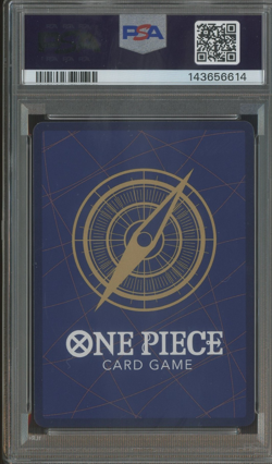 2025 One Piece OP13 EN Wanted Alternate Art #118 Gol D. Roger PSA 10 - Image 2
