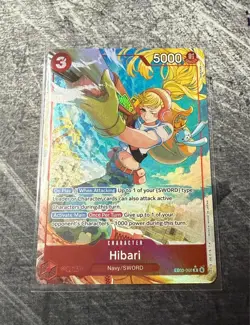 Hibari alt art 2026 One Piece EB03 Heroines Edition 008 ENGLISH - Image 1