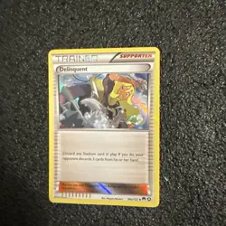 Delinquent 98a/122 Holo Alternative Promo XY Breakpoint Pokemon Card - Image 1