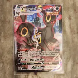 Pokemon Umbreon VMAX Single Strike Holo HP310 Darkness Pokemon Card - Image 1