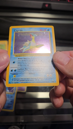 Pokemon Fossil Holo Raichu Aerodactyl Lapras Muk - 4 Card Lot NM/LP+ w/video - Image 2