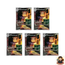 5 card Raticate AR 092/080 Nihil Zero M3 2026 Card Japanese Pokemon - Image 1