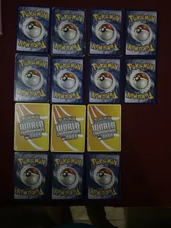 13 Pokemon Card Lot – M Audino Ex -World Championships 2009 + Card Accessories - Image 2