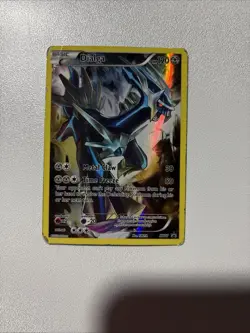 Dialga XY77 Holo Mythical Black Star Promo Pokemon Card - Image 1