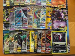 Pokemon Card Lot Full Art Alt Art Jumbo Charizard Gengar Tag Team Etc 33 Cards - Image 3