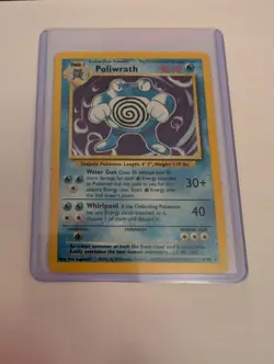 Pokemon Poliwrath Base Set Holo Rare 13/102 1999 Wizards Unlimited Card - Image 1