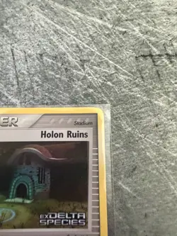 Holon Ruins 96/113 Holo Trainer Card Pokemon EX Delta Species Stamped Card - LP - Image 3