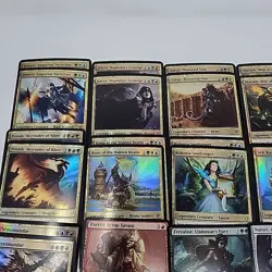 Lot of 52 Oversized MTG Magic the Gathering Commander Cards 2013-2019 NM - Image 2